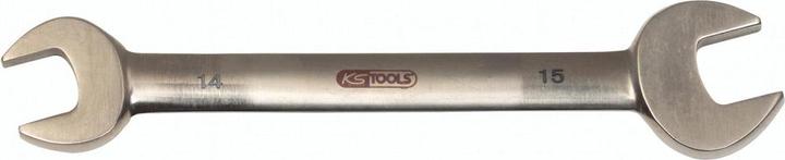 Actual product image KS Tools TITANplus double open-end wrench, metric, 14x15 mm (15 mm)