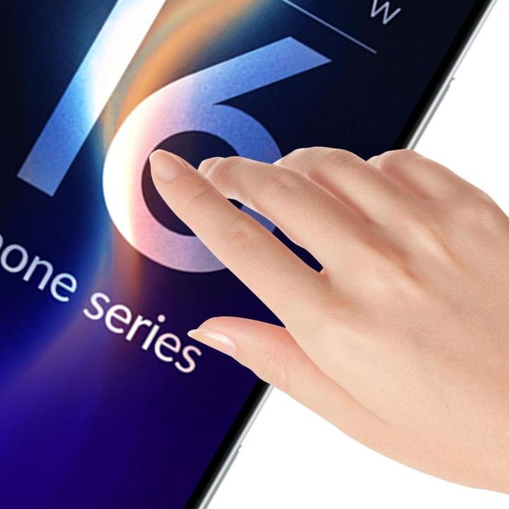 Actual product image 3MK FlexibleGlass iPhone 16 Szkło Hybrydowe (Apple iPhone 16)