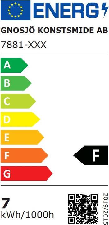 Energie-Label Konstsmide Gala (550 lm, IP54)