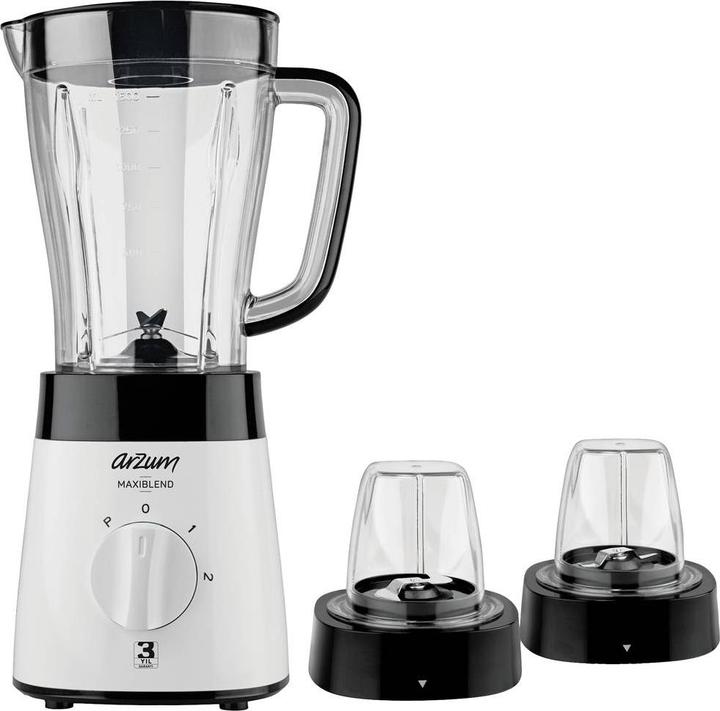 Arzum AR1057 Stand Mixer 500W White/Black (500 W)