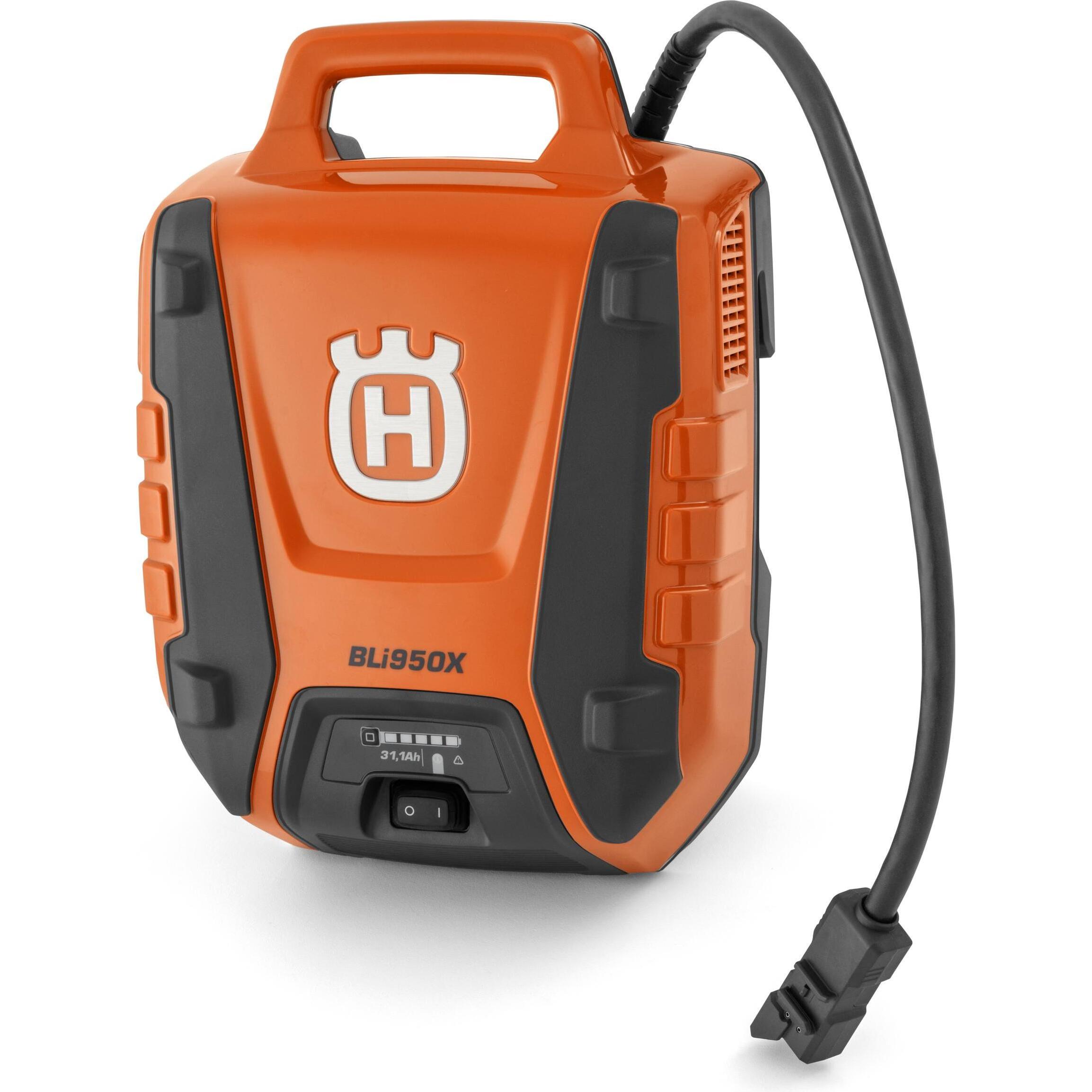 Husqvarna, Werkzeugakku + Ladegerät, Akku BLi950X (ohne Gurt)