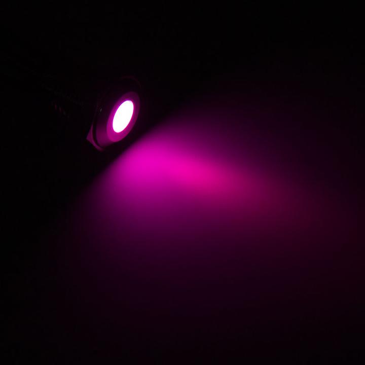 Produktbild Lamptron Vandalismus-gesicherte LED - violett, schwarze Fassung (Violett)