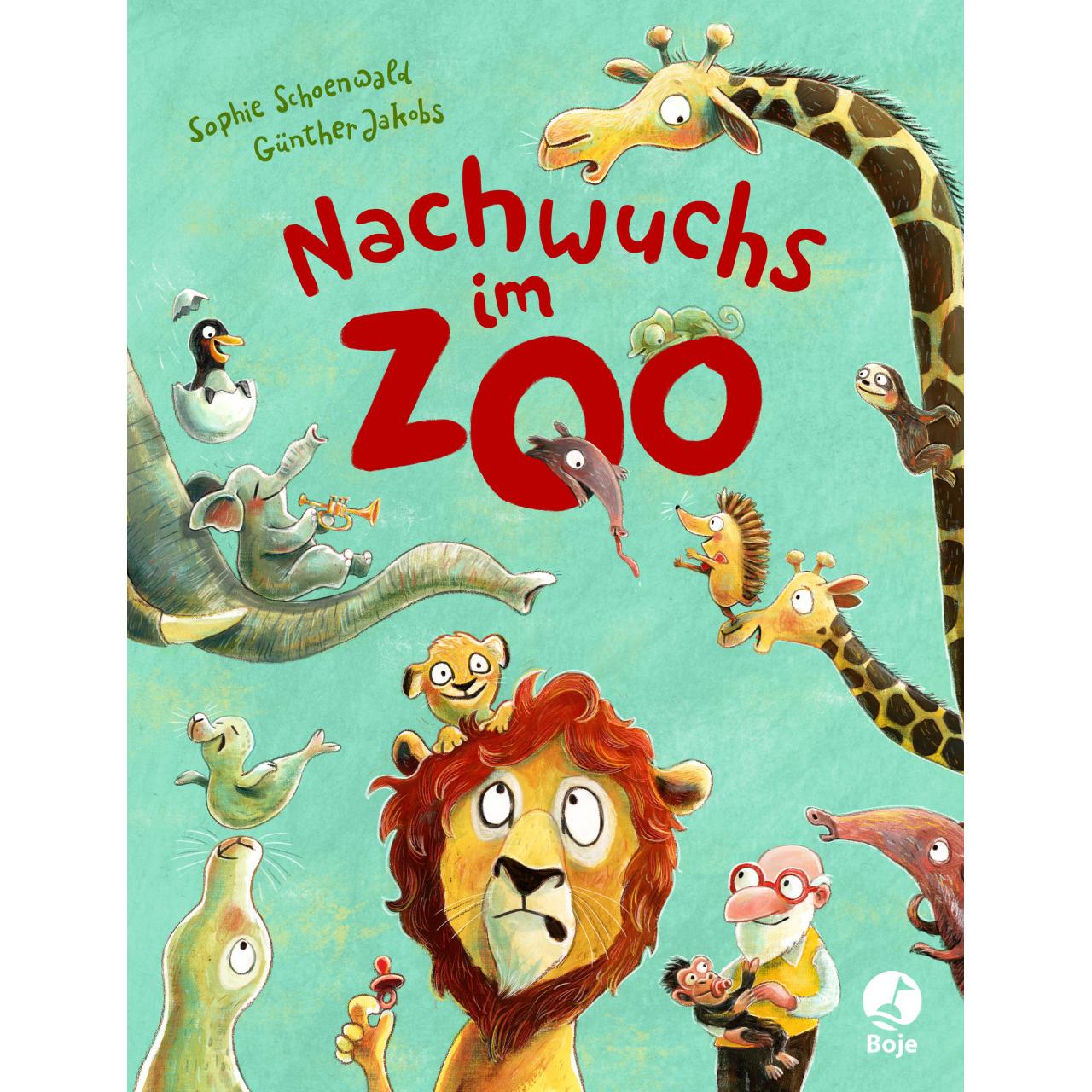 Nachwuchs im Zoo, Kinderbücher von Sophie Schoenwald