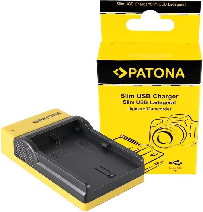 Patona Chargeur micro USB Canon LP-E6 (Chargeur de batterie d'appareil photo)