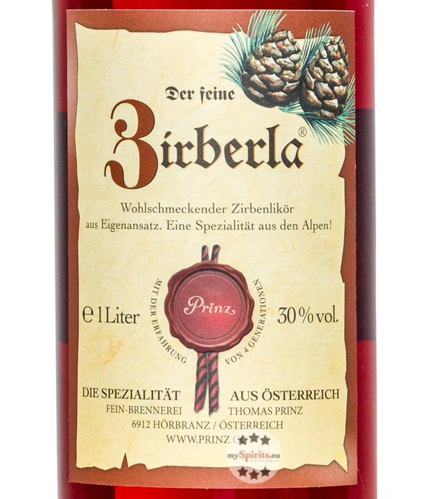 Produktbild Prinz Zirberla (1 x 100 cl)