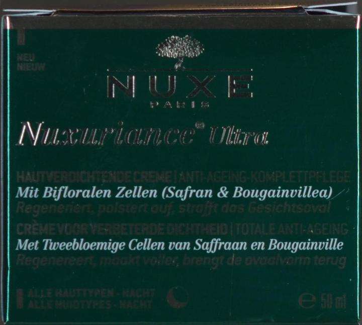 Actual product image Nuxe Nuxuriance Ultra - Crème Nuit Redensifiante (50 ml, Night cream)