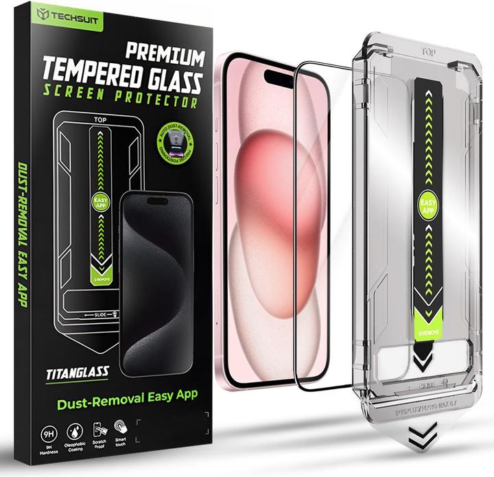 Image du produit Techsuit TitanGlass FullCover (Apple iPhone 15, Apple iPhone 16)