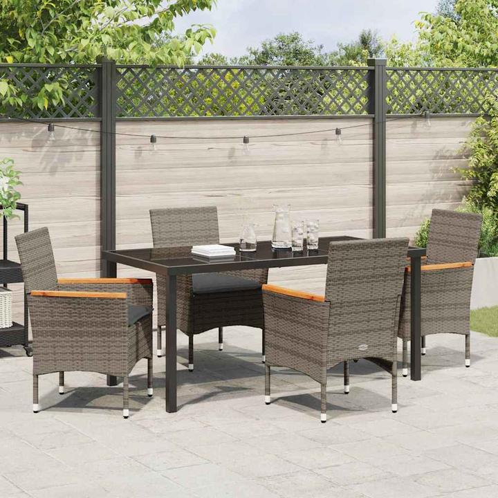 Actual product image vidaXL Garden dining set (80 cm)