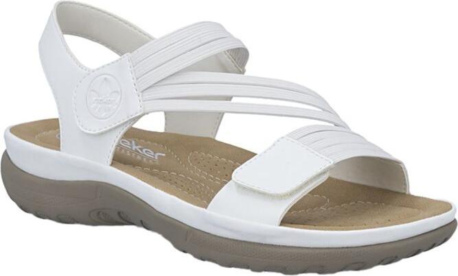 Produktbild Rieker Sandale mit Elastbändern weiss (41)
