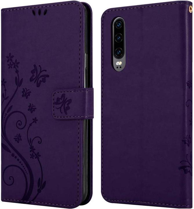 Image du produit Cadorabo Couverture du livre de fleurs (Huawei P30)
