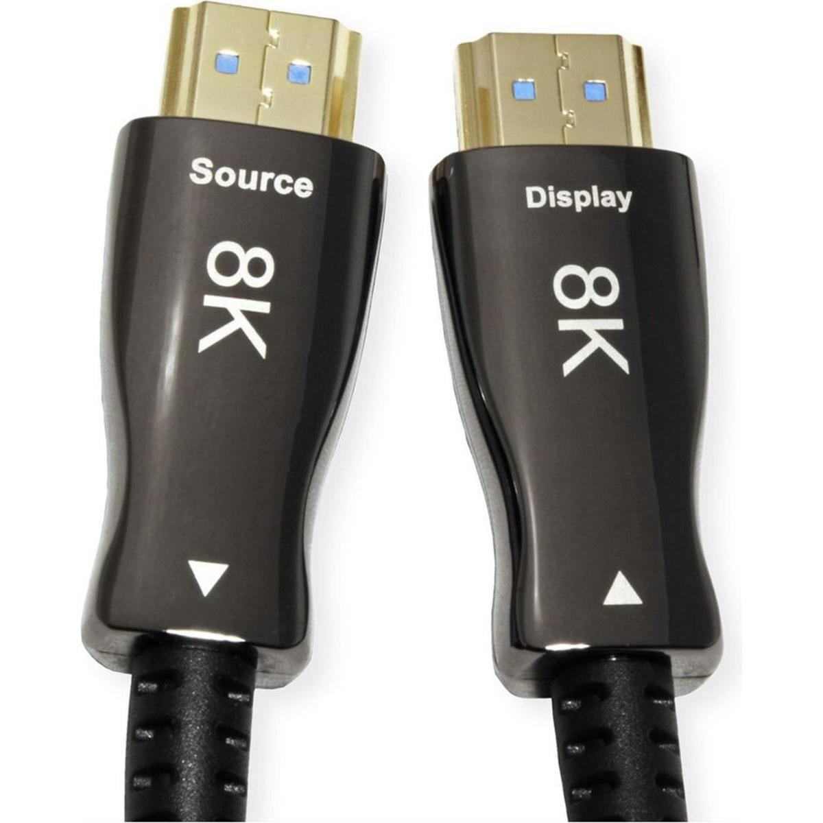 Thumbnail - Value Ultra HDMI Aktiv Optisches 8K Kabel (15 m, HDMI), Video Kabel