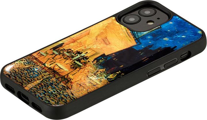 Produktbild Ikins case for Apple iPhone 12 mini cafe terrace juodas (Apple iPhone 12 mini)