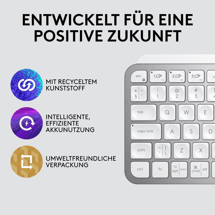 Image du produit Logitech Mx Keys Mini pour Mac (DE, Sans fil)
