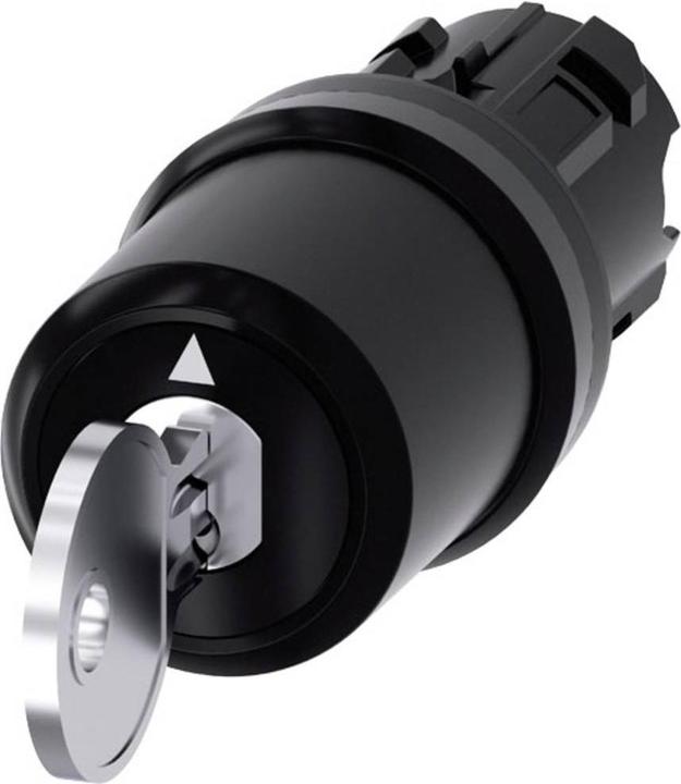 Produktbild Siemens 3SU1000-5HJ01-0AA0 Schlüsselschalter CES 22 mm rund