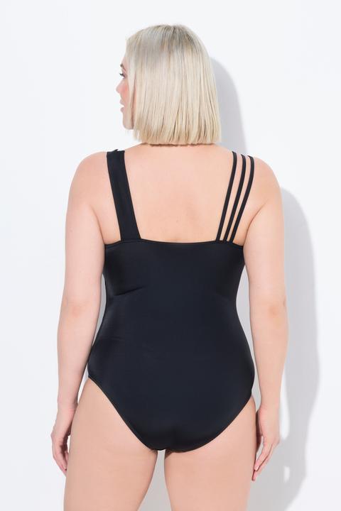 Produktbild Ulla Popken Badeanzug, Colorblocking, 3er-Träger, Softcups, recycelt (60)