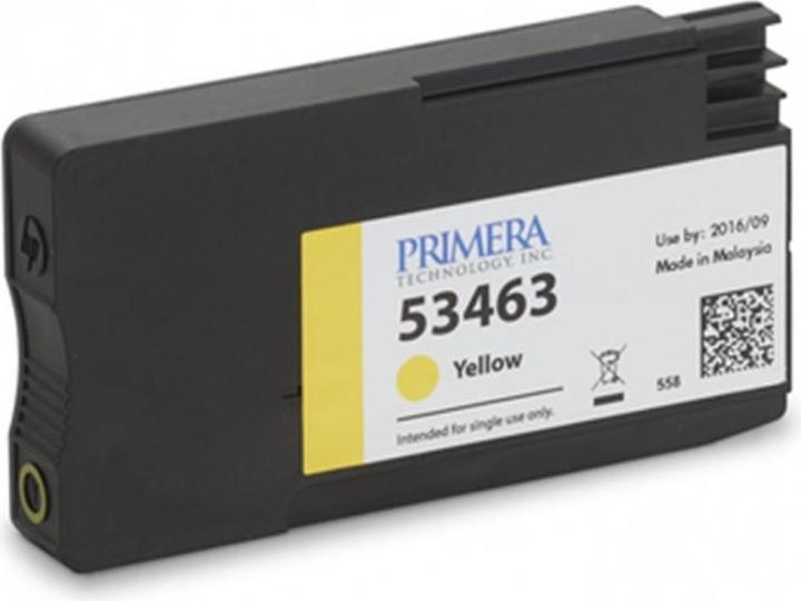 Actual product image Primera Ink yellow Orig.No. 53463 (Y)