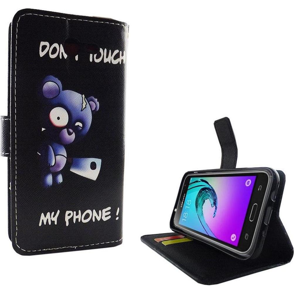 Thumbnail - König Design Schutz Handy Hülle für Samsung Galaxy J3 Emerge Case Cover Tasche Wallet Etui (Samsung Galaxy J3 Emerge), S...