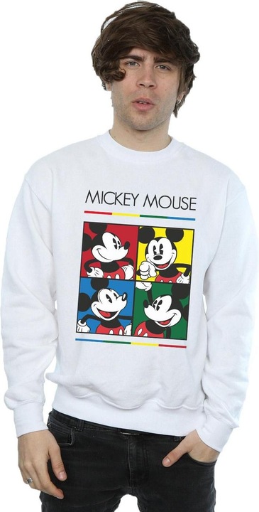 Produktbild Disney Mickey Mouse Square Colour Sweatshirt (L)