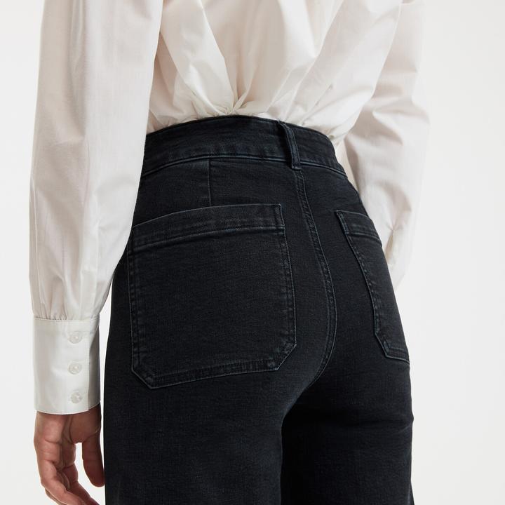 Produktbild La Redoute Collections High-Waist-Jeans (30)