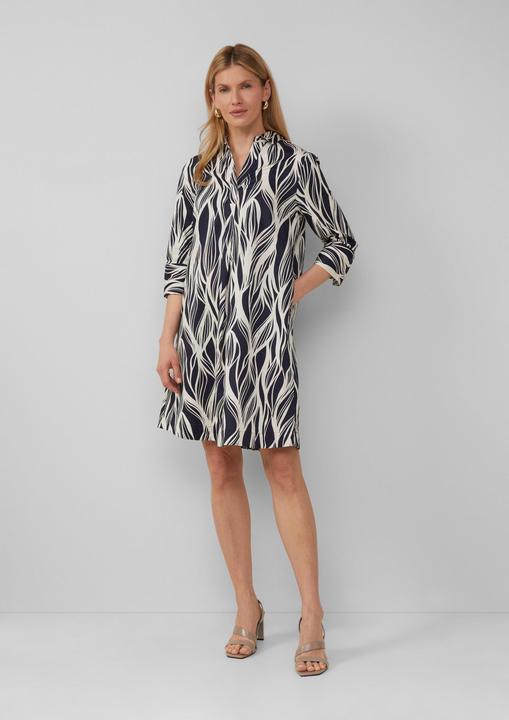 Produktbild S.Oliver Kleid Kurzes Popeline-Kleid mit Print und Knopfleiste (40)
