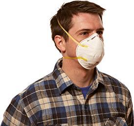 Actual product image 3M Respirator mask (FFP1, 3 x)