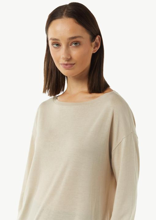 Produktbild Comma T-Shirt Longsleeve aus Strickjersey mit U-Boot-Ausschnitt (34)