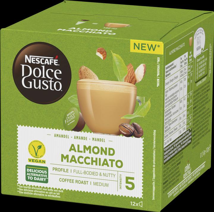 Actual product image Nescafé Dolce Gusto Almond Macchiato (12 x Port.)