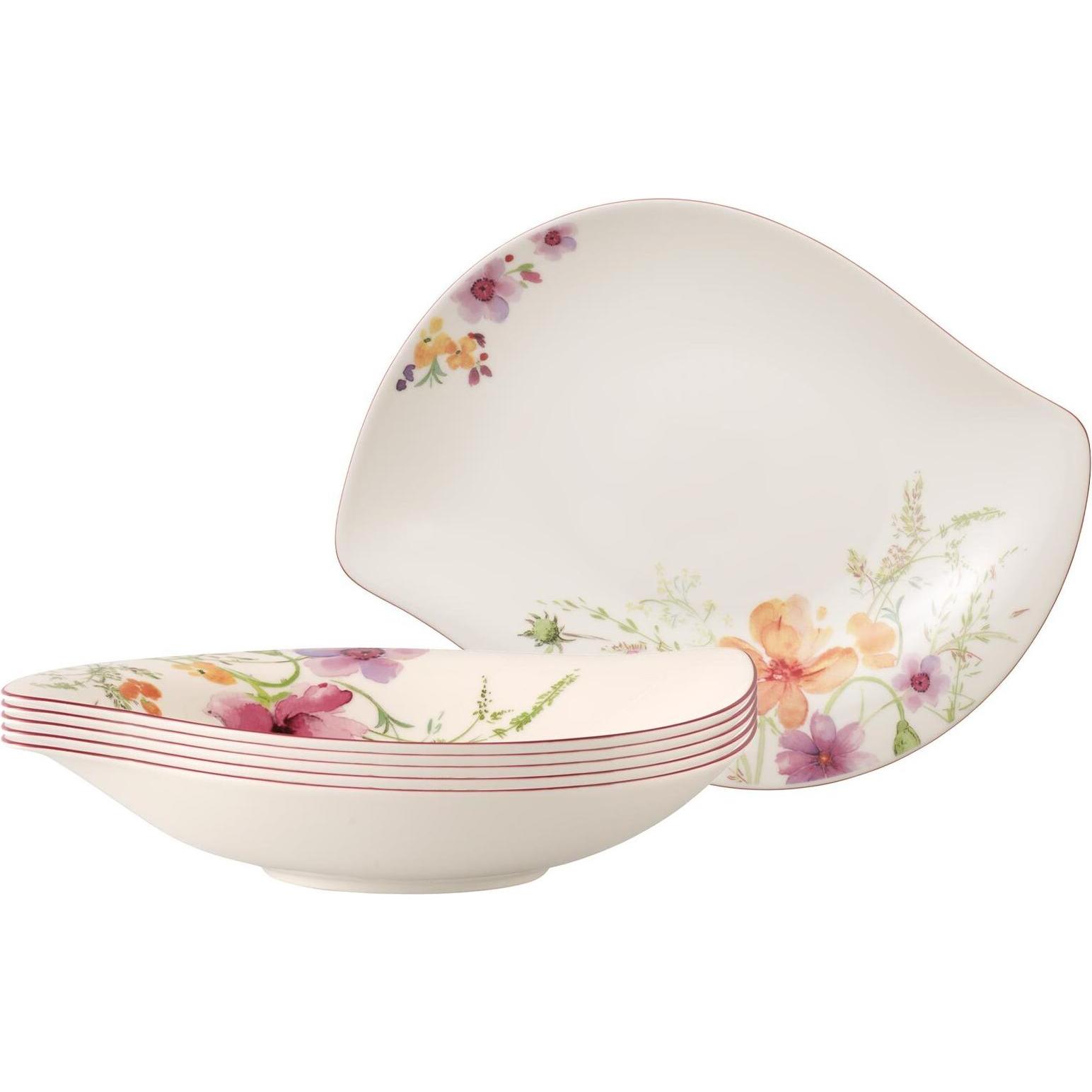 Villeroy & Boch Mariefleur Serve & Salad Schalen, Schüssel + Schale, Mehrfarbig