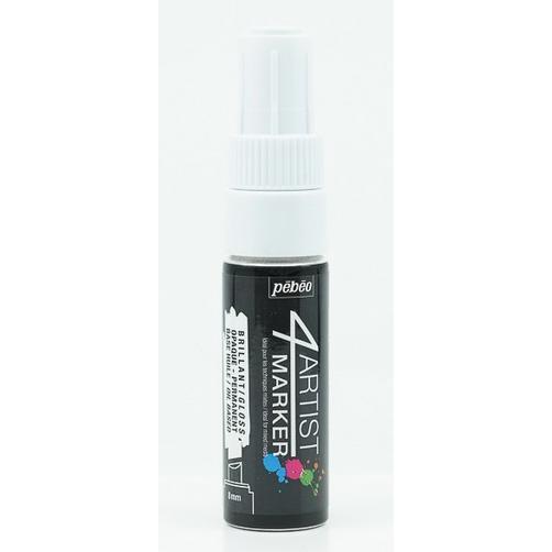 Pebeo, Marker, 4Artist Marker 8mm Keilspitze (Weiss)