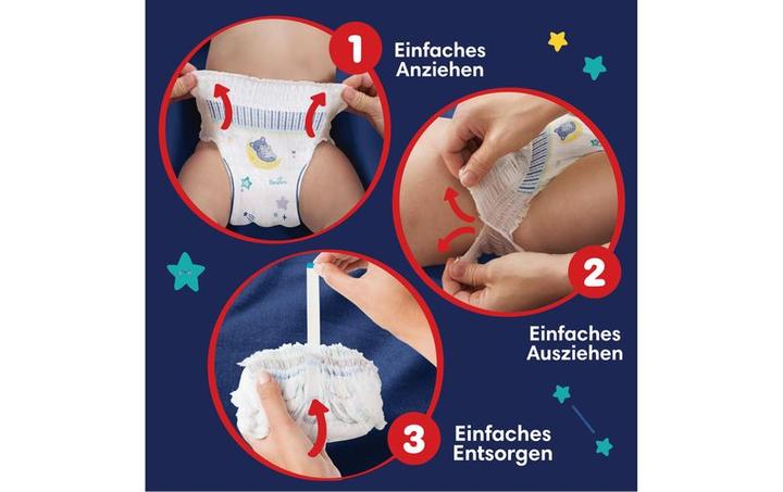 Actual product image Pampers Baby-Dry Night Pants (Size 5, Monthly box, 160 pcs.)