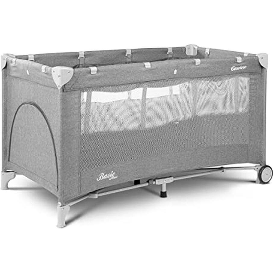 Caretero Reisebett Basic Plus Graphit (60 x 120 cm) (?TERO-3936)