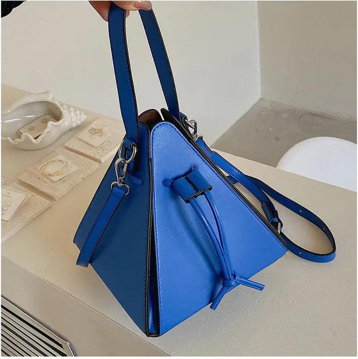 Image du produit Only-Bags.Store Mini sac à cordon, sac à bandoulière couleur solide, sac d'embrayage en similicuir