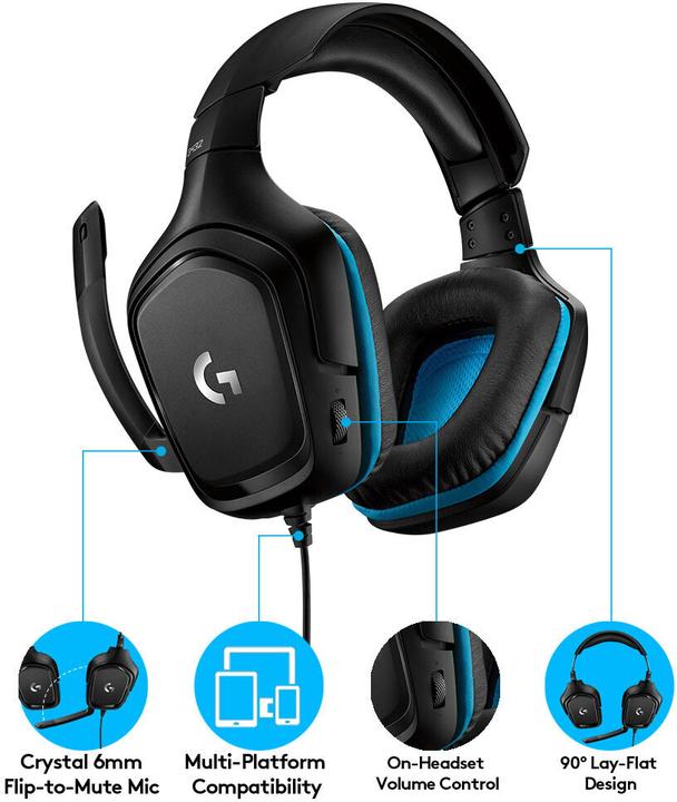 Produktbild Logitech G G432 (Kabelgebunden)