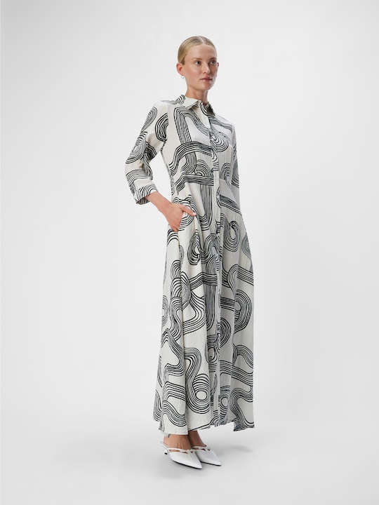 Produktbild Object Print Blusenkleid (36)