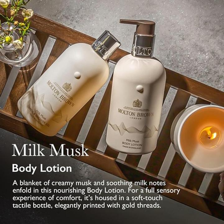 Actual product image Molton Brown Milk Musk Body Lotion 300ml (Body lotion, 290 ml)