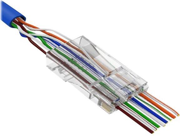 Produktbild Lanberg PLS-5000EZ Drahtverbinder RJ-45 (CAT5e, 0.10 m)