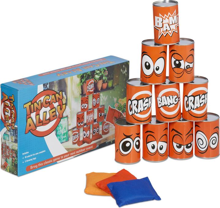 Actual product image Relaxdays Can throwing