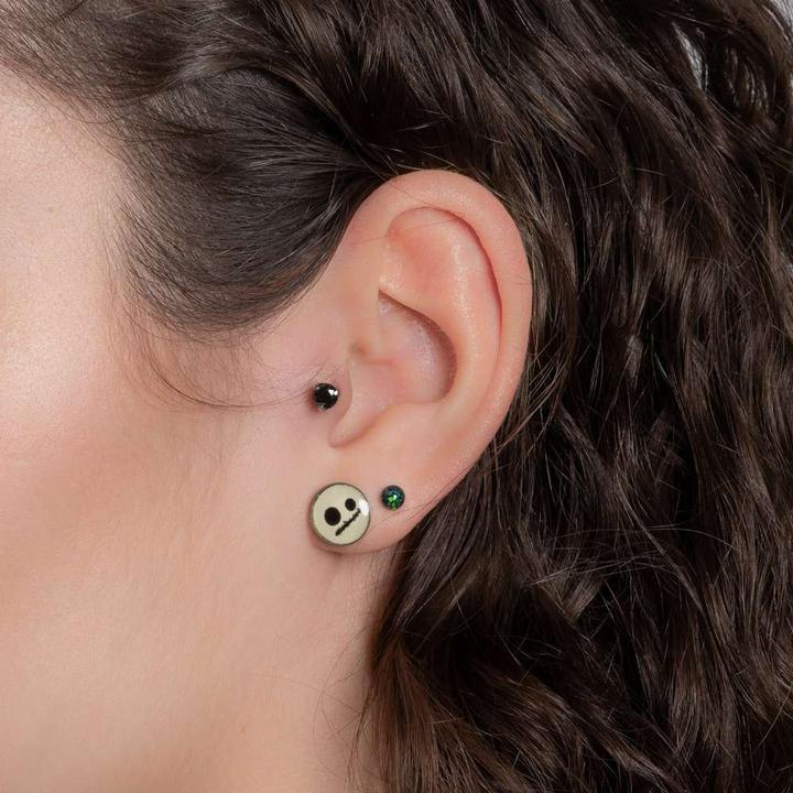 Immagine prodotto Bijouteria Piercing orecchio (Acciaio chirurgico 316L, Zirconia)