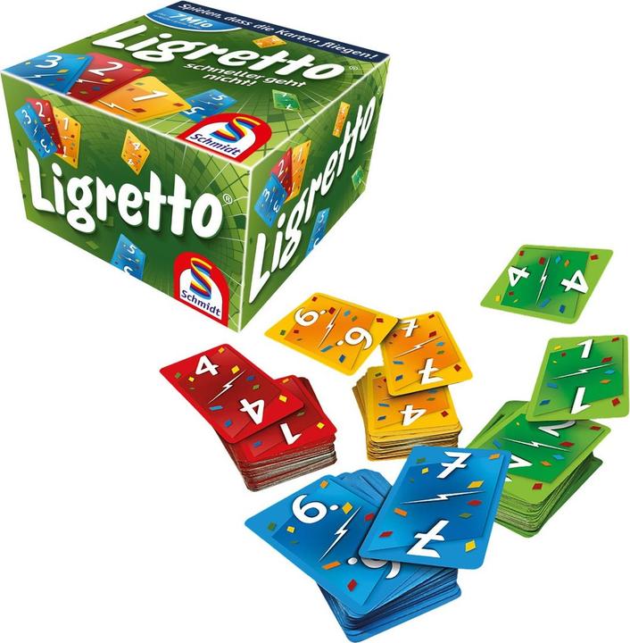 Productafbeelding Schmidt Spiele Ligretto (Duits, 2 - 4 Spelers)