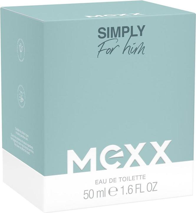 Actual product image Mexx MAN Simply EDT Spr 50 ml (Eau de toilette, 50 ml)