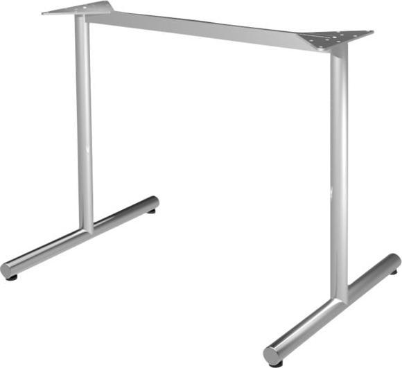 Actual product image Table frame T-shape chrome-plated polished H 695mm L 800mm