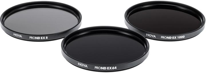 Hoya PRO ND EX Filter Kit 8/64/1000 (55 mm, Filtri grigi, 55 mm)