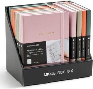 Image du produit Miquelrius PRÉSENTOIR BULLET JOURNAL assorti