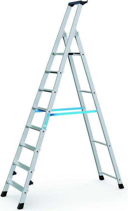 Produktbild Zarges Stufenleiter klappbar, einseitig begehbar (Stehleiter, 250 cm)