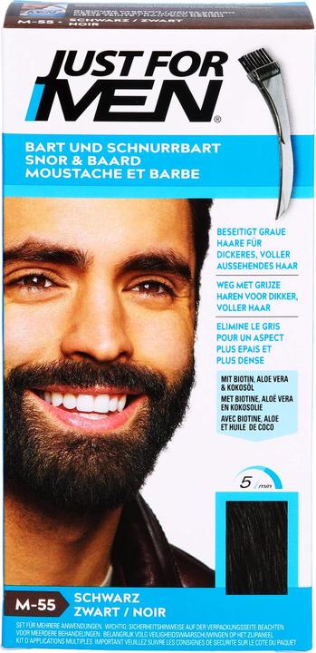 Actual product image Just For Men Brush-In-Colour-Gel (Black)