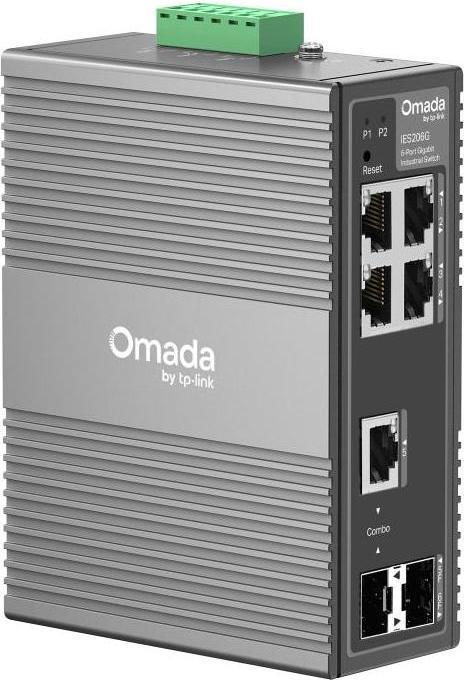 Produktbild TP-Link IES206G – Omada 6-Port Gigabit Industrie-Switch mit einfacher Verwaltung (6 Ports)