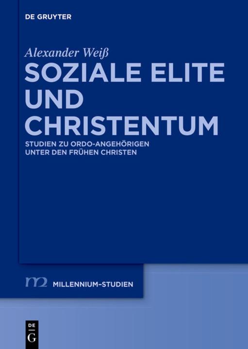 Produktbild Soziale Elite und Christentum (Deutsch, Alexander Weiss, 2017)