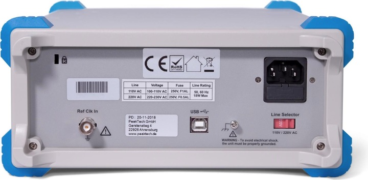 Actual product image Peaktech P 4120 Arbitrary signal generator (Oscilloscope)