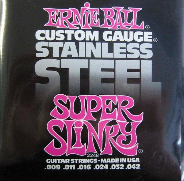 Produktbild Ernie Ball Slinky Stainless (6 x, E-Gitarre, 0.04")