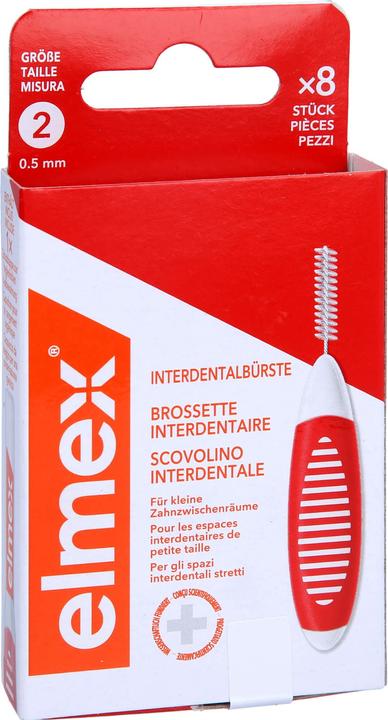 Actual product image Elmex Interd Red Iso 2 0., 8 pcs ZBU (8 x, 0.50 mm)